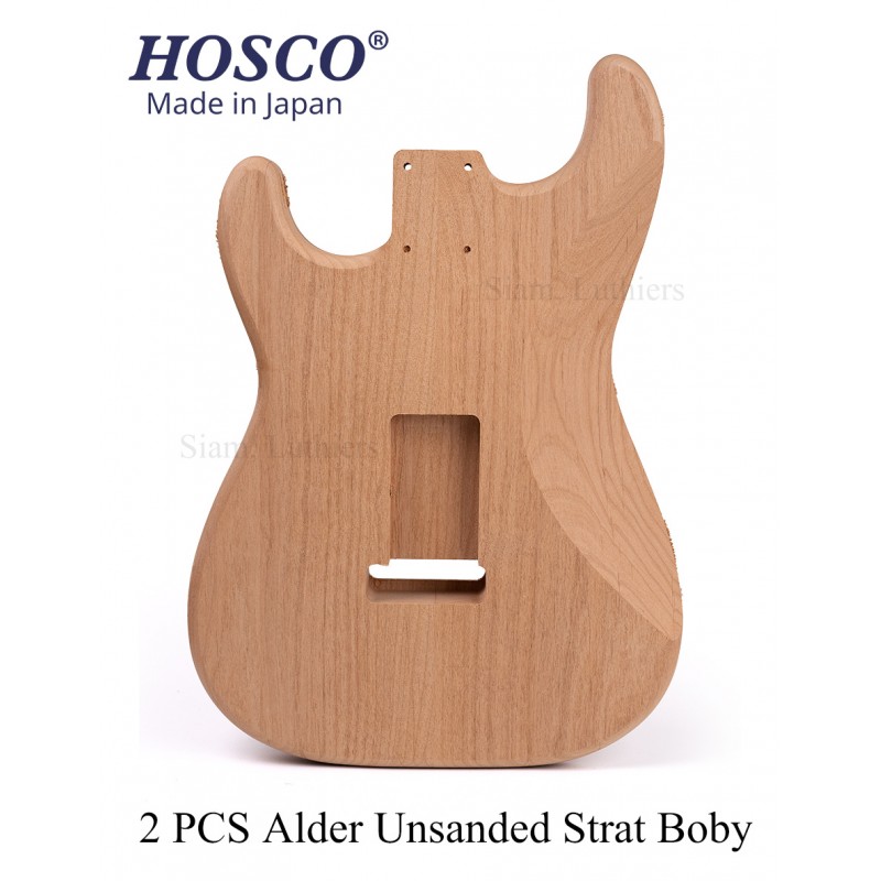 HOSCO 2 PCS Alder Strat Rosewood Guitar Kit